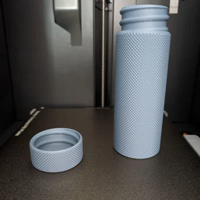 Hộp đựng đồ đa năng có ren xoáy (Quick Screw Container) in 3D