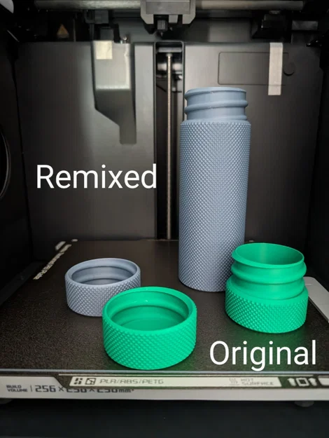 Hộp đựng đồ đa năng có ren xoáy (Quick Screw Container) in 3D - Image 2