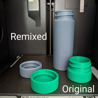 Hộp đựng đồ đa năng có ren xoáy (Quick Screw Container) in 3D