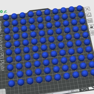 Mô hình đạn Paintball chuẩn 68 (17,3mm) cho in 3D