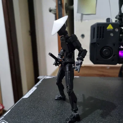 Nón lá kiểu Nhật cho mô hình Dummy 13 - Phụ kiện Samurai độc đáo