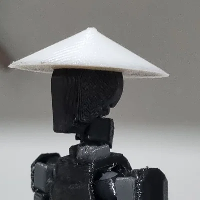 Nón lá kiểu Nhật cho mô hình Dummy 13 - Phụ kiện Samurai độc đáo