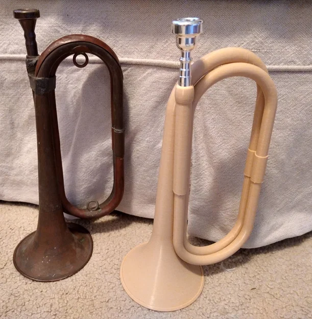 Kèn Bugle in 3D (3D Printed Bugle) - Image 2