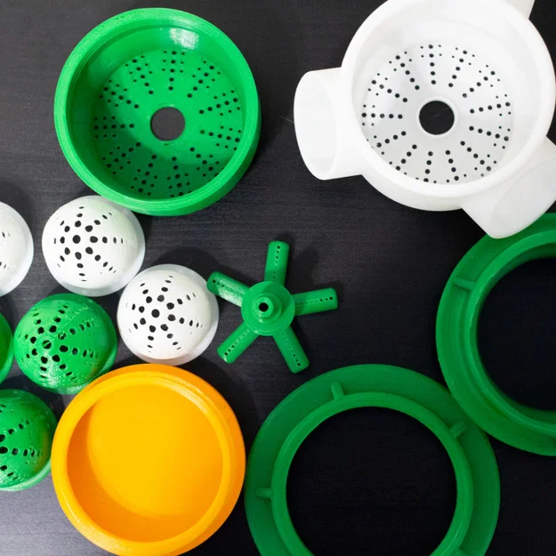 Tháp Nông Trại Thủy Canh Dạng Đứng Module (Modular Vertical Hydroponic Farm Tower) - Image 12