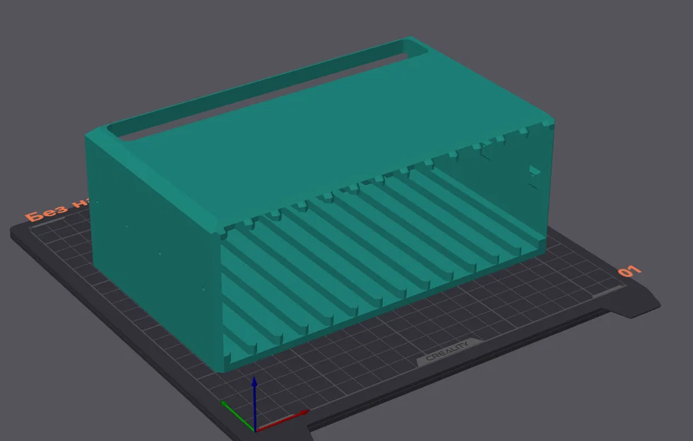 Khung vỏ NAS 13 khay đựng ổ cứng 2.5 inch tự in 3D - Image 1