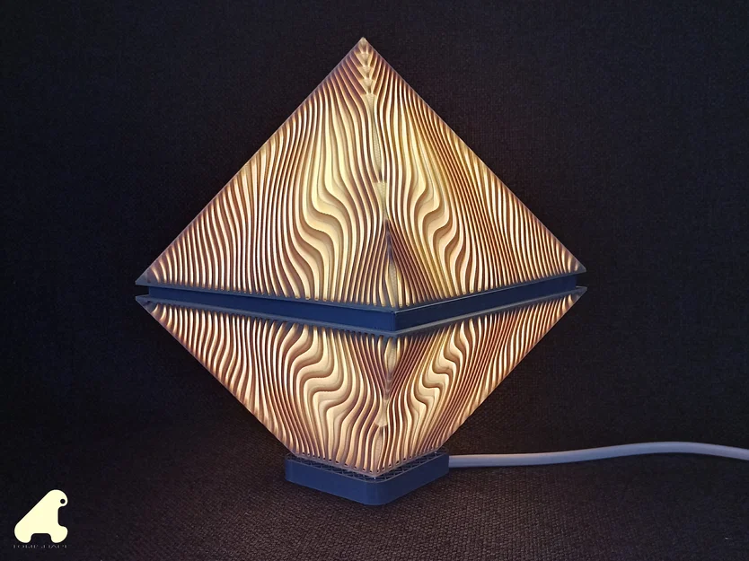 INCANDESCENT LAMP - LAMPE POLYEDRE (Đèn polyhedron) - Image 1