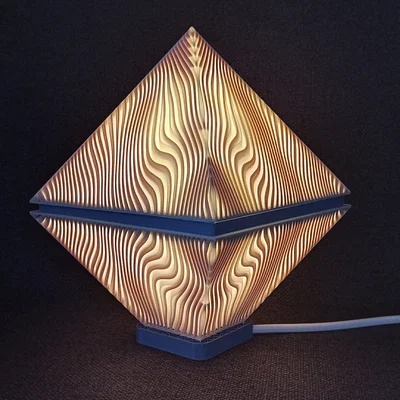 INCANDESCENT LAMP - LAMPE POLYEDRE (Đèn polyhedron)