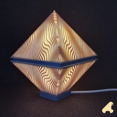 INCANDESCENT LAMP - LAMPE POLYEDRE (Đèn polyhedron)