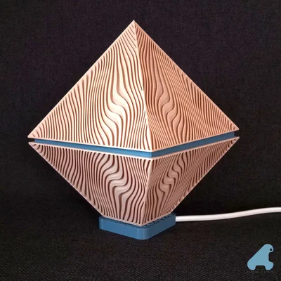 INCANDESCENT LAMP - LAMPE POLYEDRE (Đèn polyhedron)