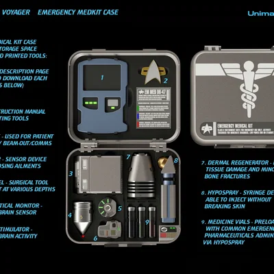 Hộp Cấp Cứu Star Trek (Star Trek Emergency Medkit)