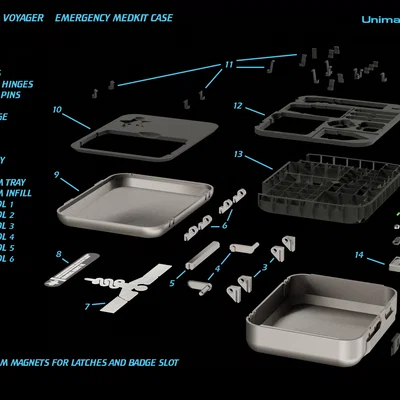 Hộp Cấp Cứu Star Trek (Star Trek Emergency Medkit)