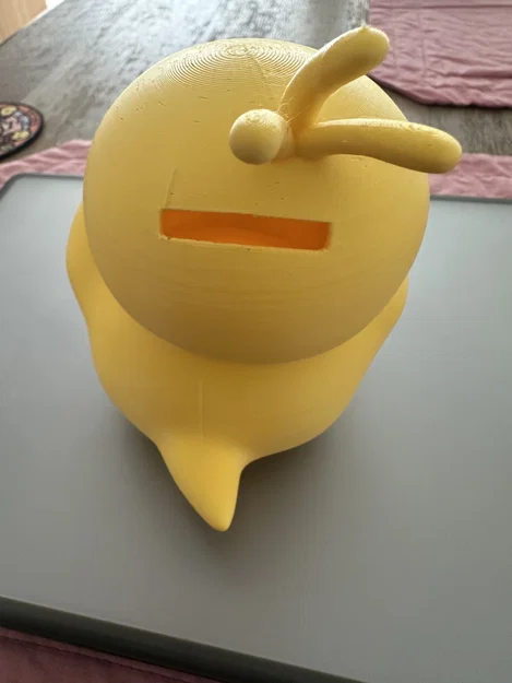 Mô hình heo đất Psyduck Pokemon in 3D dễ thương có nắp đậy - Image 1