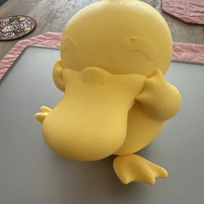 Mô hình heo đất Psyduck Pokemon in 3D dễ thương có nắp đậy