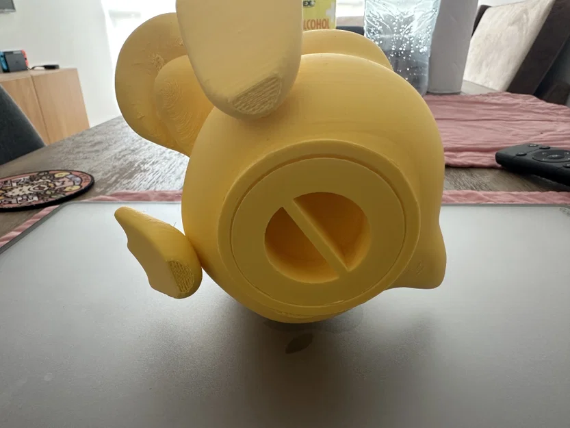 Mô hình heo đất Psyduck Pokemon in 3D dễ thương có nắp đậy - Image 4