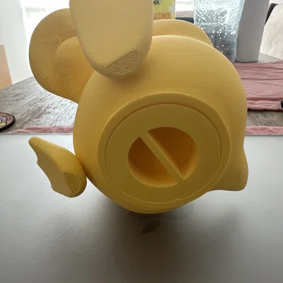 Mô hình heo đất Psyduck Pokemon in 3D dễ thương có nắp đậy