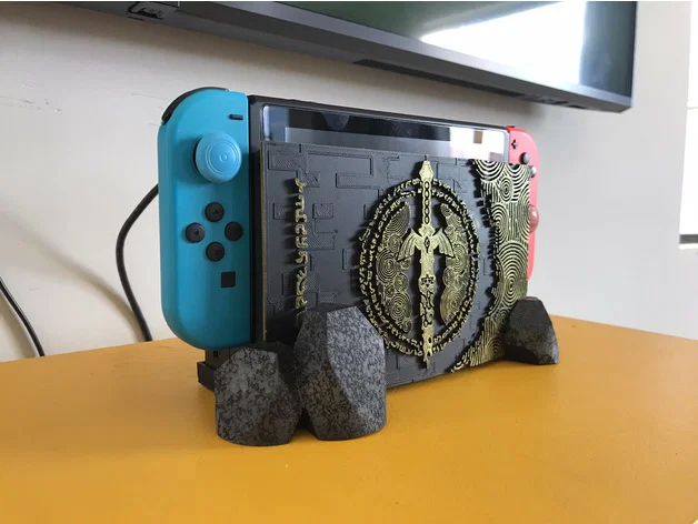 Tấm ốp trang trí Nintendo Switch Zelda Tears of the Kingdom độc đáo - Image 1