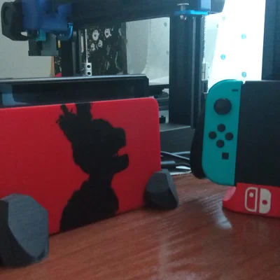 Ốp trang trí Dock Nintendo Switch phong cách Springtrap FNAF