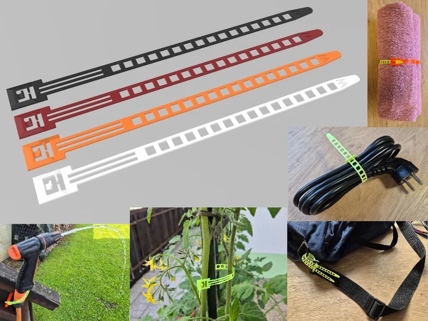 Dây Rút Nhựa Tái Sử Dụng (Reusable Zip Tie) - Image 2