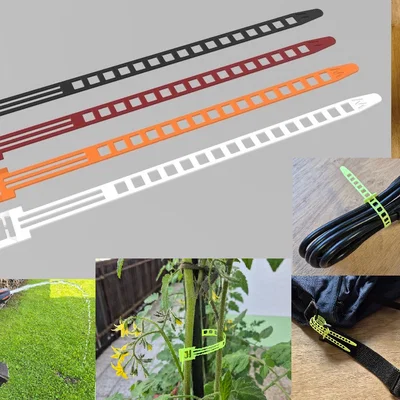 Dây Rút Nhựa Tái Sử Dụng (Reusable Zip Tie)