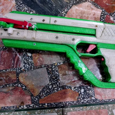 Súng bắn thun 3D (UPGRADING SLINGSHOT GUN V2) - Mô hình cải tiến