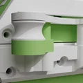 Súng bắn thun 3D (UPGRADING SLINGSHOT GUN V2) - Mô hình cải tiến - Thumbnail 3
