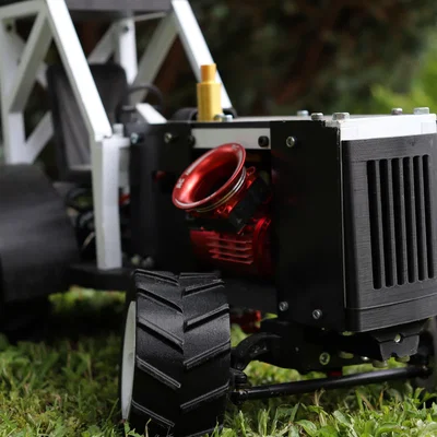 RACING RC TRACTOR – Mô hình xe cày RC đua tỉ lệ 1:10