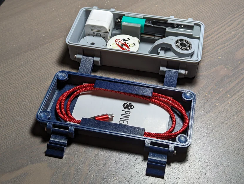 Hộp đựng mỏ hàn Pinecil Pine64 gọn bàn, kèm tuỳ chọn ngăn sắp xếp - Image 2