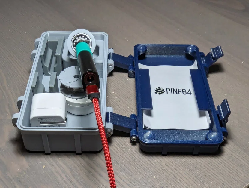 Hộp đựng mỏ hàn Pinecil Pine64 gọn bàn, kèm tuỳ chọn ngăn sắp xếp - Image 3