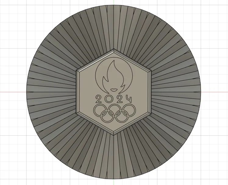 Huy chương Paris 2024 (Olympic & Paralympic) - Medal of Paris 2024 Games - Image 1