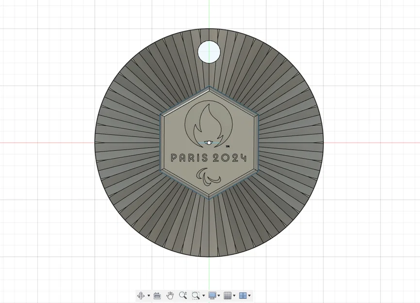 Huy chương Paris 2024 (Olympic & Paralympic) - Medal of Paris 2024 Games - Image 3