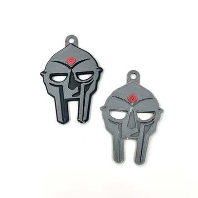 Móc khóa mặt nạ MF DOOM (MF DOOM mask keychain)