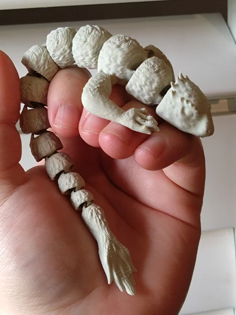 Rồng Đá Nguyên Tố Khớp Nối (Articulated Elemental Rock Dragon) - Image 1