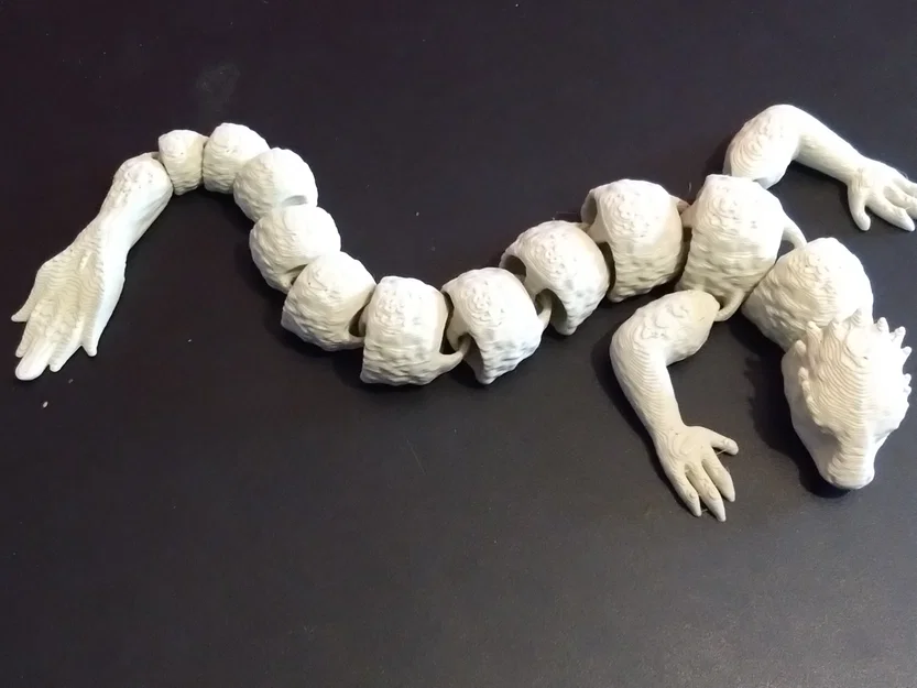 Rồng Đá Nguyên Tố Khớp Nối (Articulated Elemental Rock Dragon) - Image 2
