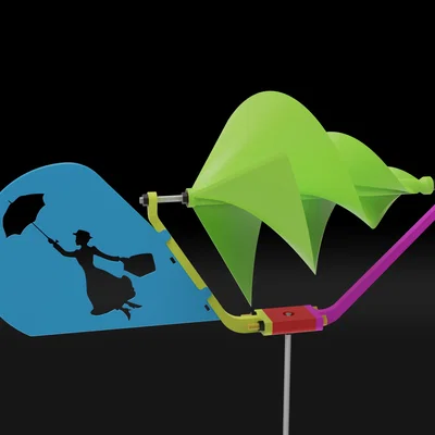 Mighty Archy – Cối xay gió dùng đường xoắn Archimedean/Pappus