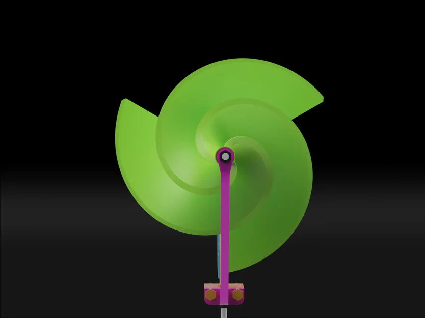 Mighty Archy – Cối xay gió dùng đường xoắn Archimedean/Pappus - Image 4