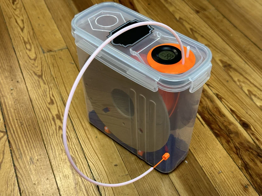 Nắp ống PTFE kèm khóa giữ filament - Image 2