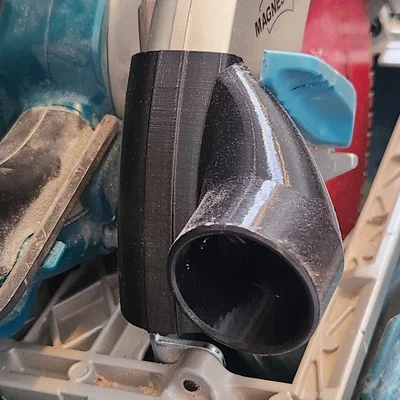Adapter cổng hút bụi cho cưa đĩa Makita 5007MG (gắn vacuum)