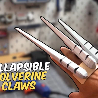 Móng Wolverine gập gọn (Collapsible Wolverine Claws)