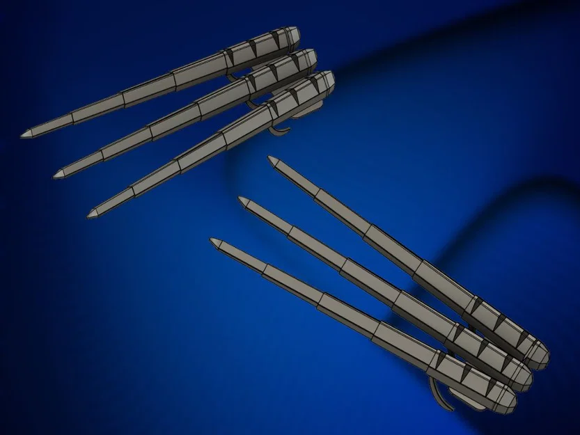 Móng Wolverine gập gọn (Collapsible Wolverine Claws) - Image 4