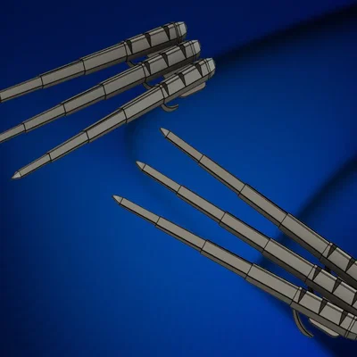 Móng Wolverine gập gọn (Collapsible Wolverine Claws)