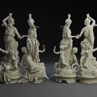 Tượng Selfie (Bảo tàng Orsay, Paris) - bản remix