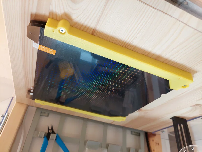 Kệ/Ngăn chứa build plate xếp chồng, gắn dưới bàn/kệ (Creality/Prusa/Bambu…) - Image 1