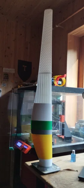 Tua-bin gió 6 cánh variable pitch tham số (2,7m) – kèm STEP files - Image 18