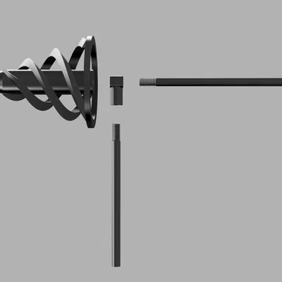 Mô hình tuabin gió in 3D hoàn chỉnh – Dự án lắp ráp thú vị