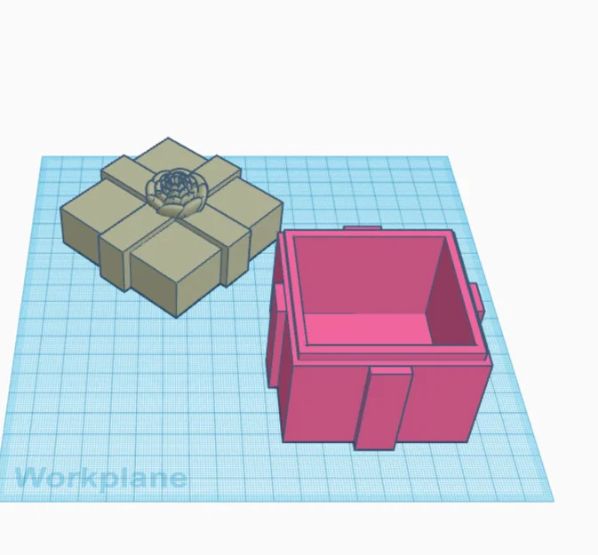 Hộp quà (Present box) – file STL in 3D - Image 1