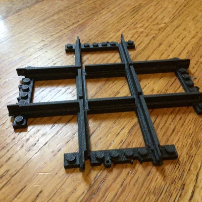 Ngã giao đường ray tàu LEGO (Lego train track intersection)