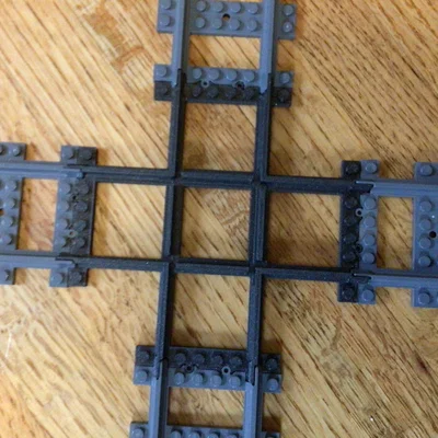 Ngã giao đường ray tàu LEGO (Lego train track intersection)