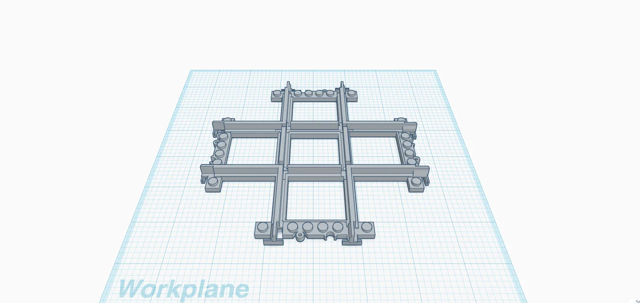 Ngã giao đường ray tàu LEGO (Lego train track intersection) - Image 3