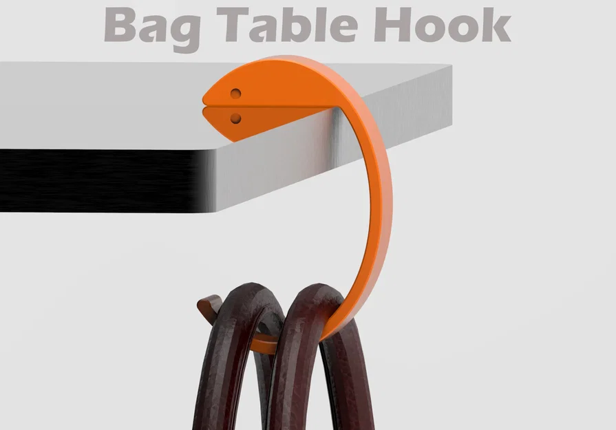 Móc treo túi xách gắn cạnh bàn tiện lợi (Bag Table Hook) - Image 1