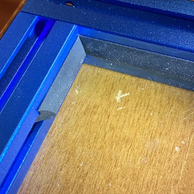 Dao cắt góc 45° cho panel seal/kẹp panel Clicky-Clack Fridge Door Voron